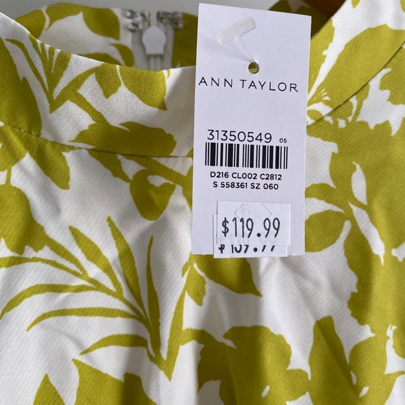 NWT - Ann Taylor Summer Dress - Size 6 - Picture 6 of 7